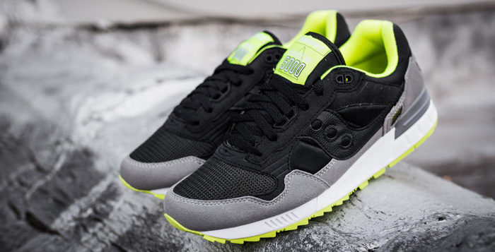 saucony shadow 5000 black green