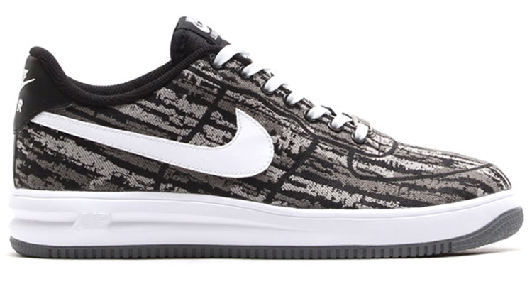 Nike Lunar Force 1 Jacquard Black White