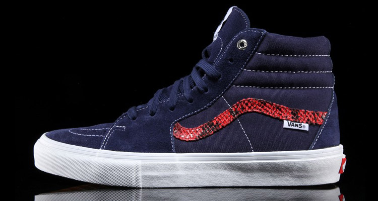 Vans Sk8-Hi Snake Blue