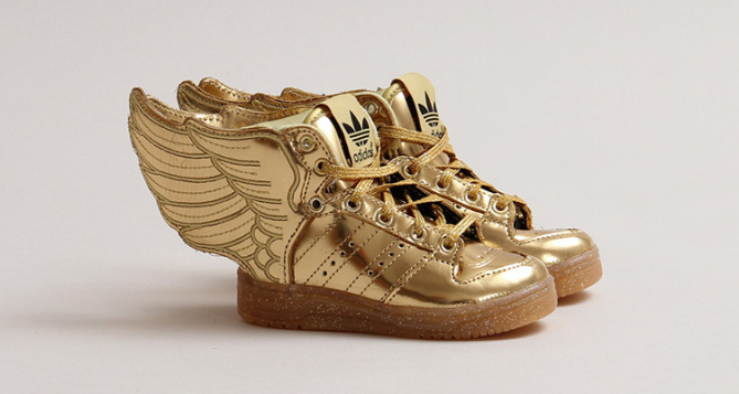 adidas js wings 2 metallic gold