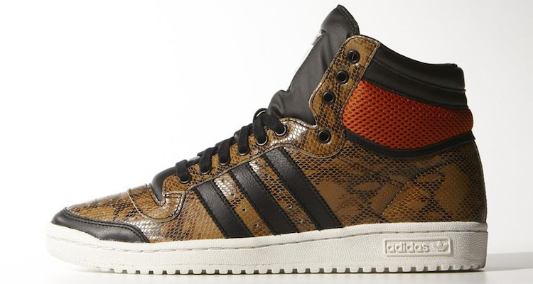 adidas top ten hi snakeskin