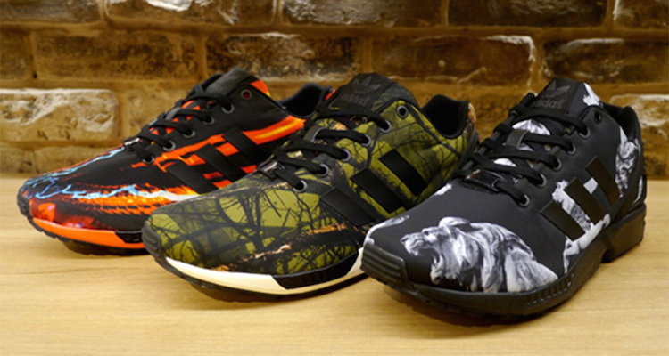 adidas ZX Flux "Photo Print" Holiday Pack