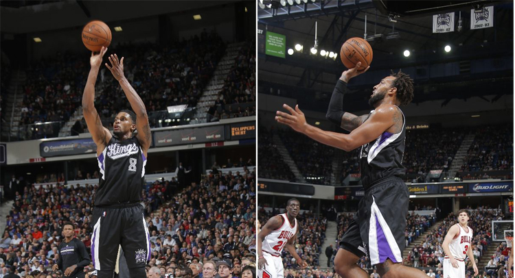 Rudy Gay and Derrick Williams