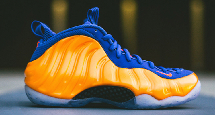 foamposite one knicks