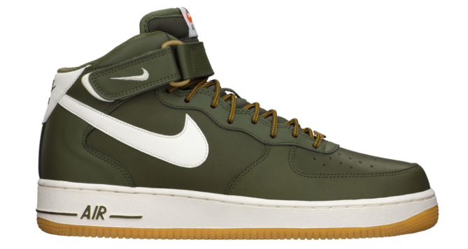 Nike Air Force 1 Mid Olive Gum