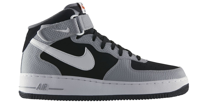 grey mid air force 1