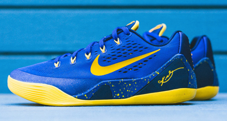 kobe 9 blue and yellow