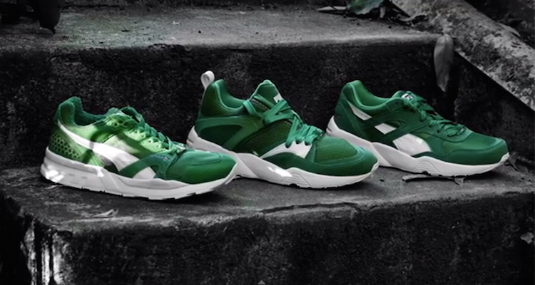 Puma trinomic hot sale xt2 green