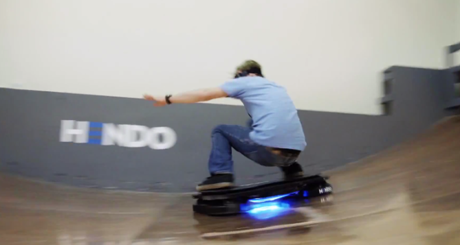 Tony Hawk Rides the Word's First Real Hoverboard