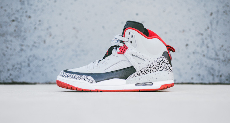 Jordan Spizike Wolf Grey/Gym Red