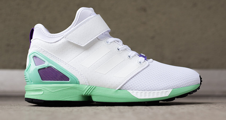 adidas ZX Flux NPS Mid White/Turquoise