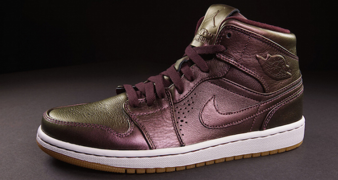 Air Jordan 1 Mid Nouveau Deep Burgundy