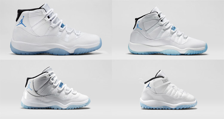 Air Jordan 11 Legend Blue Links for Launch