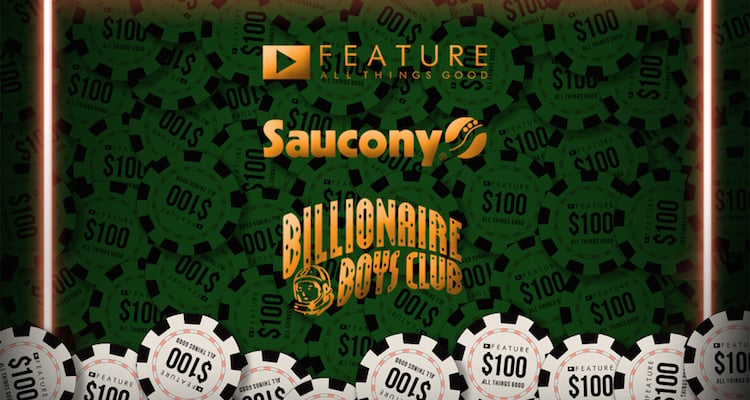 Feature x Saucony x Billionaire Boys Club High Roller Pack Teaser