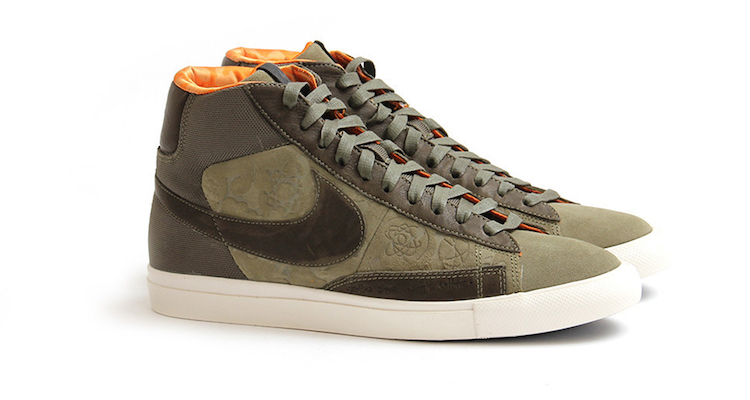 Mo'Wax x Nike Blazer Hi SP Olive