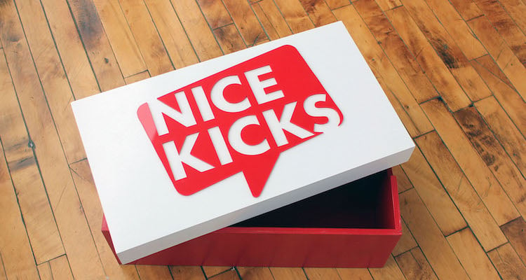 Nice Kicks Custom Sneaker Box by GoodWood