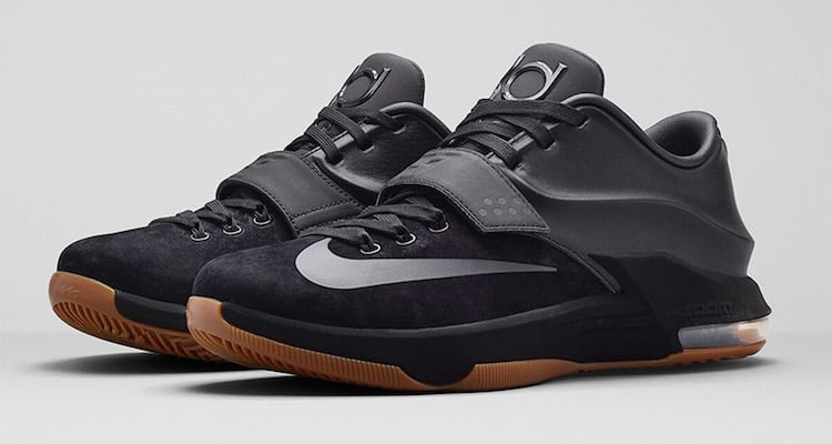 Nike KD 7 EXT Black Suede Official Images