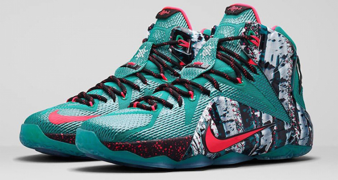 Nike LeBron 12 Akron Birch Another Look