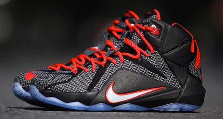Nike LeBron 12 Black/Red Preview