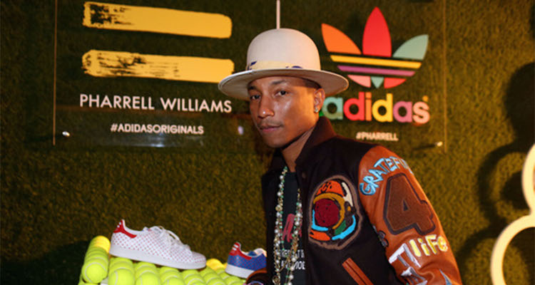 Pharrell Williams and adidas Celebrate Collaboration in LA