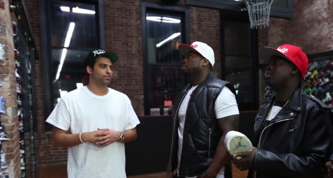 Joe La Puma Goes Sneaker Shopping with 50 Cent & G-Unit
