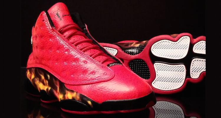 Air Jordan 13 Miami Heat Custom