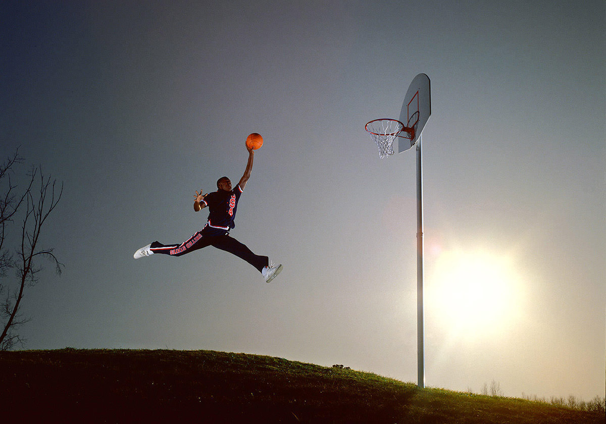 Michael Jordan in LIFE Magazine (1984) shot by Jacobus Rentmeester