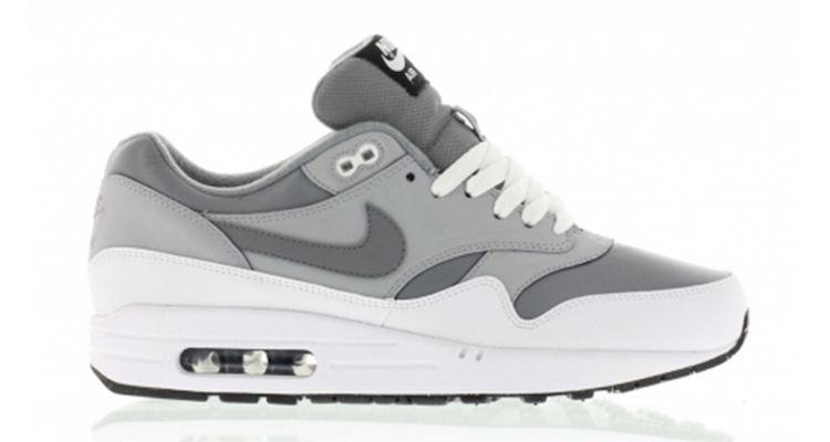 Nike Air Max 1 Leather Cool Grey/Wolf Grey-White