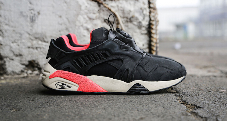 puma disc leather crackle