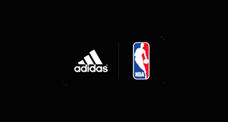 Adidas nba logo outlet