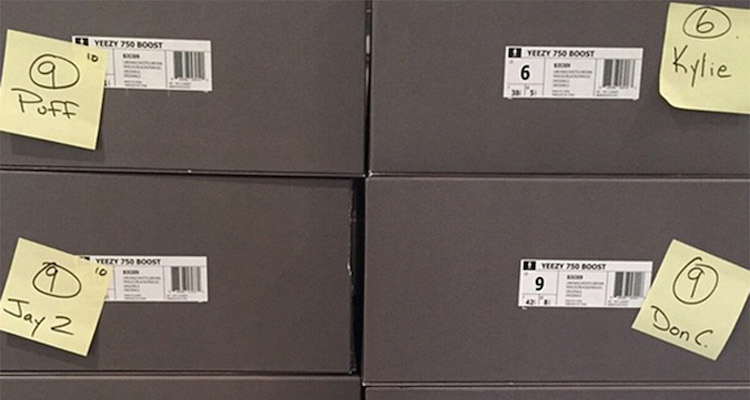 adidas Yeezy 750 Boost Packaging