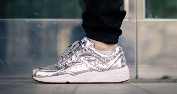 ALIFE x PUMA R698 Trinomic Silver/White | Nice Kicks