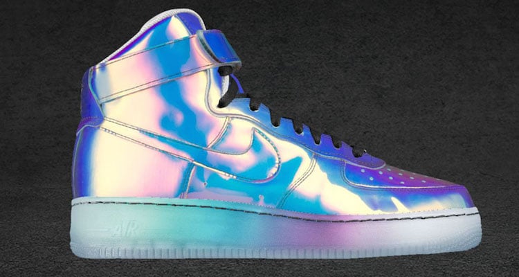 Nike Air Force 1 Iridescent iD Option Now Available