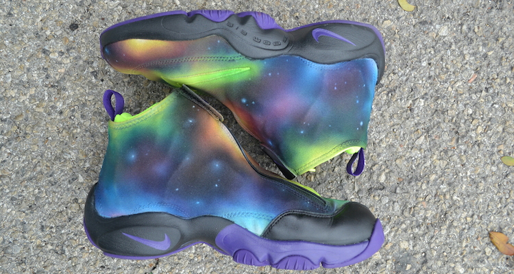 Nike Air Zoom Flight ’98 Galactic Gloves Customs