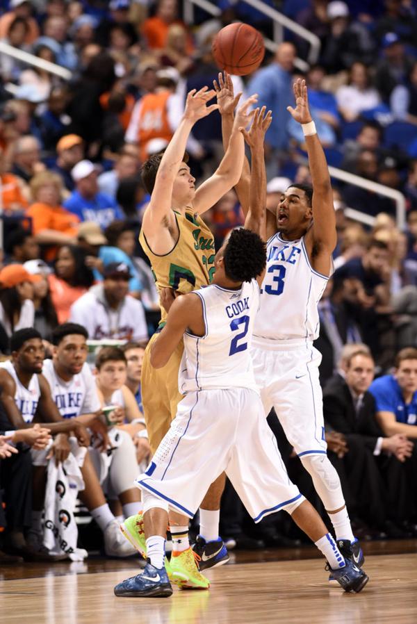 Duke's Quinn Cook in a Dejesus Custom of the Nike LeBron X