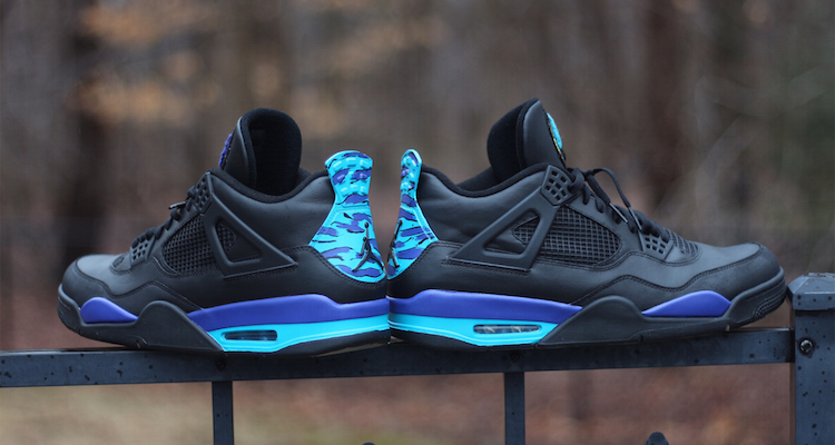 aqua 4s jordans