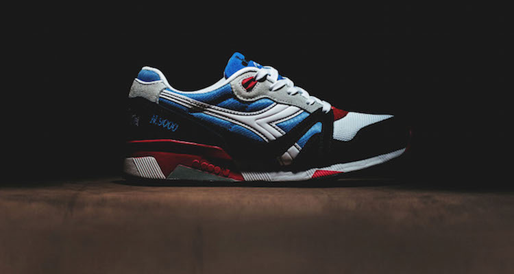 Diadora N9000 NYL French Blue/White Available Now