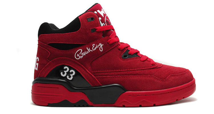 Ewing Guard Red Suede