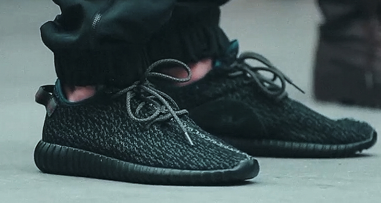 kanye west x adidas yeezy 350 boost low black