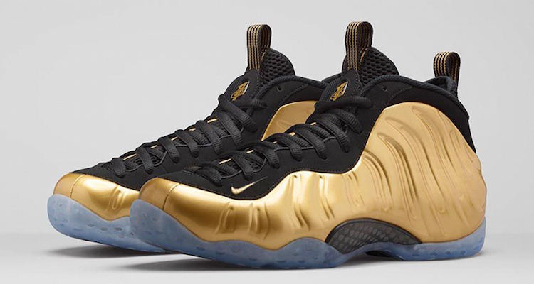 Nike Air Foamposite One Metallic Gold Official Images