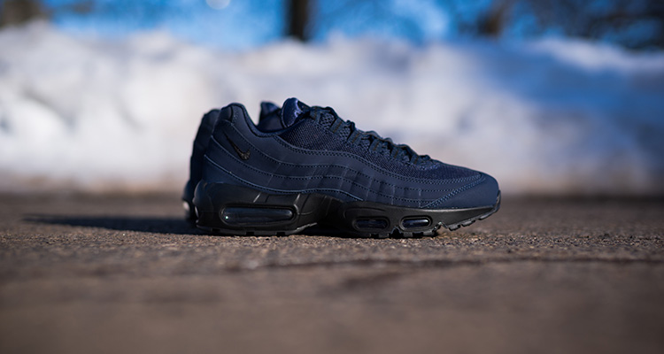 nike air max 95 black navy obsidian