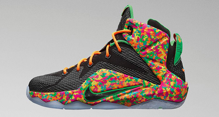 Nike LeBron 12 GS Cereal Official Look Nice Kicks