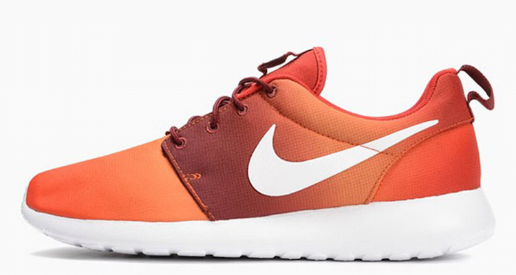 Nike Roshe Run Print Orange Gradient Available Now
