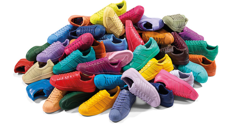 Pharrell x adidas Superstar Supercolor Collection Release Date