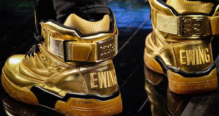 patrick ewing gold medal shoes