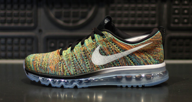 nike air max flyknit multicolor