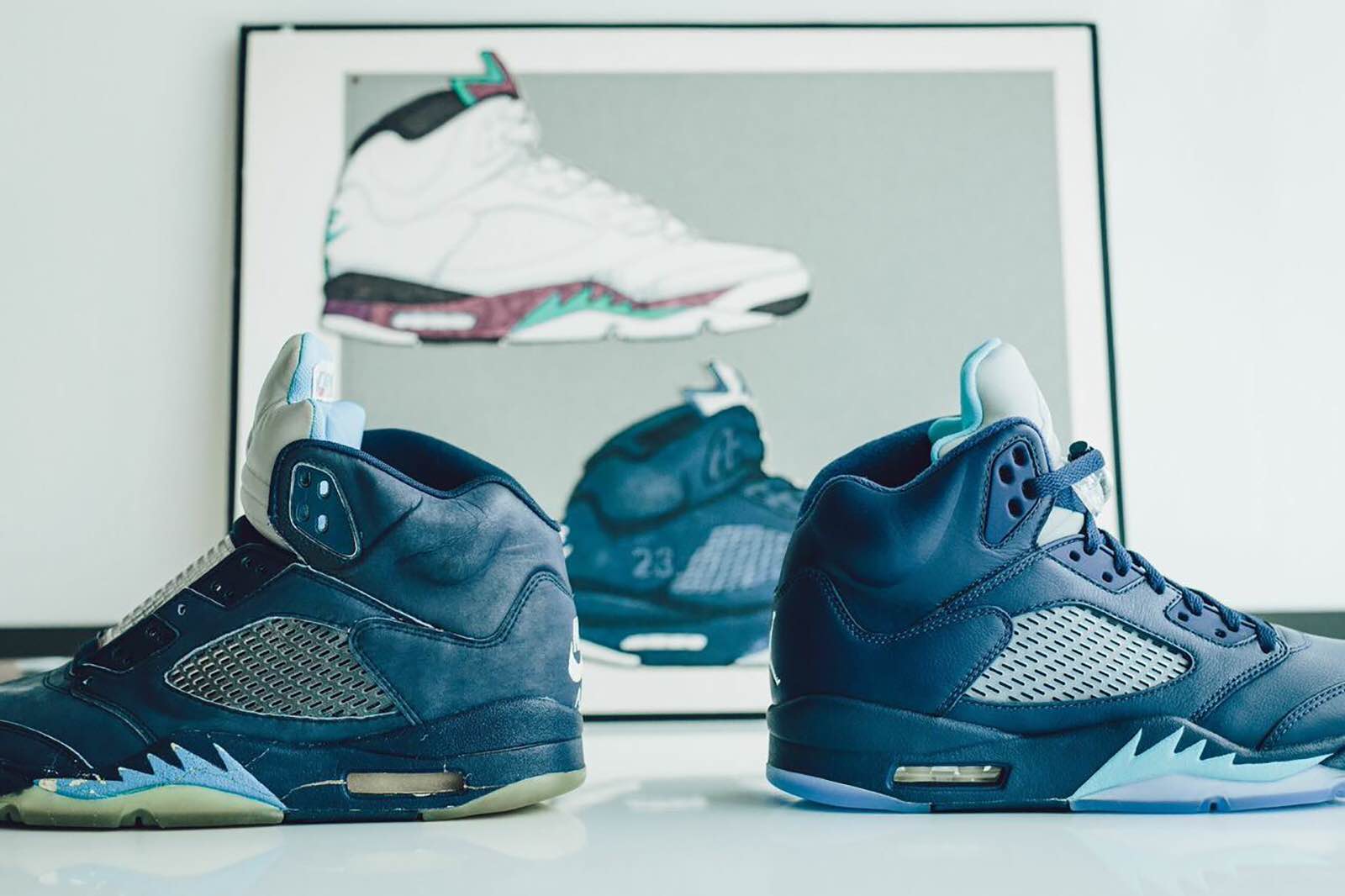 air jordan 5 pre grape