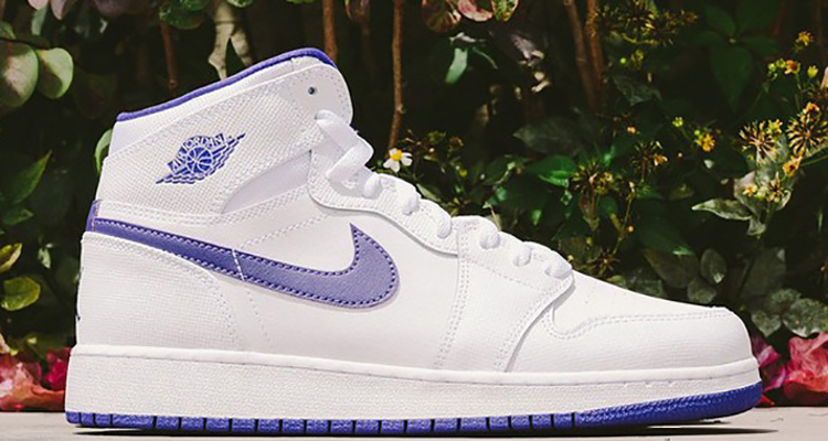 light purple jordan ones