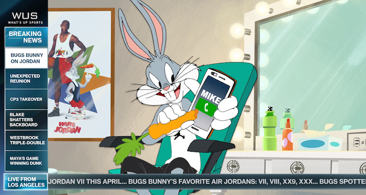 Bugs Bunny Talks Upcoming Partnership With Michael Jordan