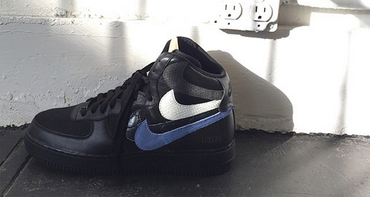 John Geiger Previews new Nike Air Force 1 High Misplaced Checks Custom